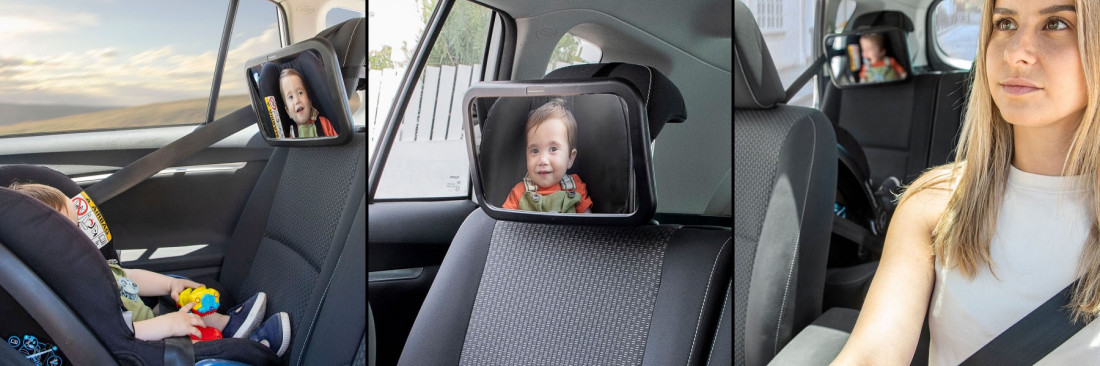 2 in 1 Baby Auto Spiegel Auto Sicherheit Blick Rücksitz Spiegel