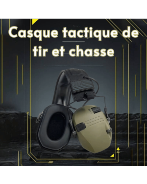 Casque de Protection Auditif Tactique