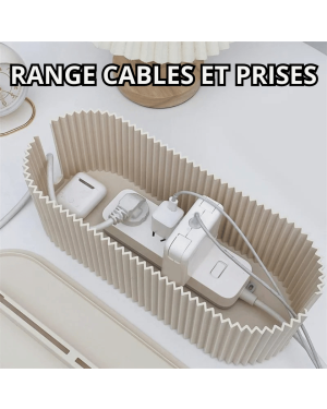 Boîte de rangement pour câbles et prises Nordic