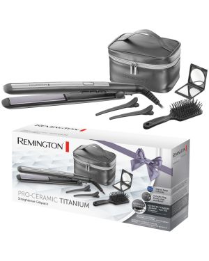 Pack Cadeau Lisseur Titanium PRO-Ceramic Remington