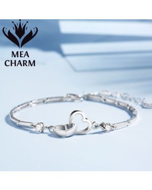 Bracelet Silver Meacharm With-Love