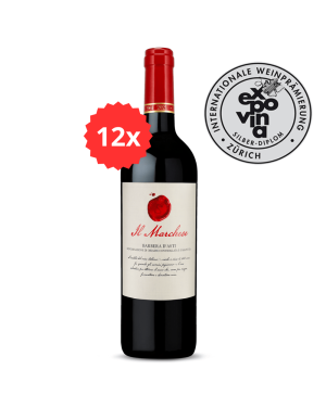 12 Bouteilles Il Marchese 2021 Barbera d'Asti DOCG