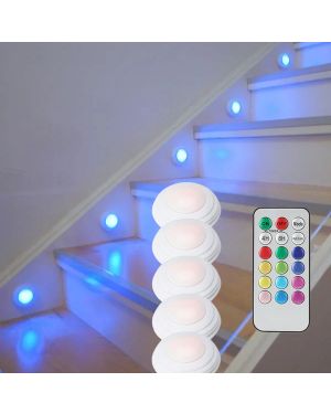 Lot de 5 lampes LED HandyLUX Color Click