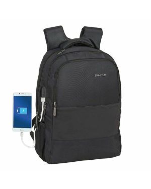 Business Rucksack mit USB-Ausgang Safta