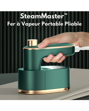 SteamMaster™ - Tragbares, zusammenklappbares Dampfbügeleisen