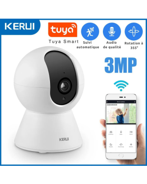 Tuya™ - Mini Caméra WiFi Intelligente