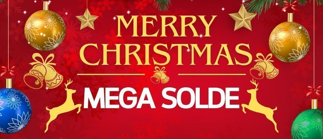 Banner Merry christmas-de